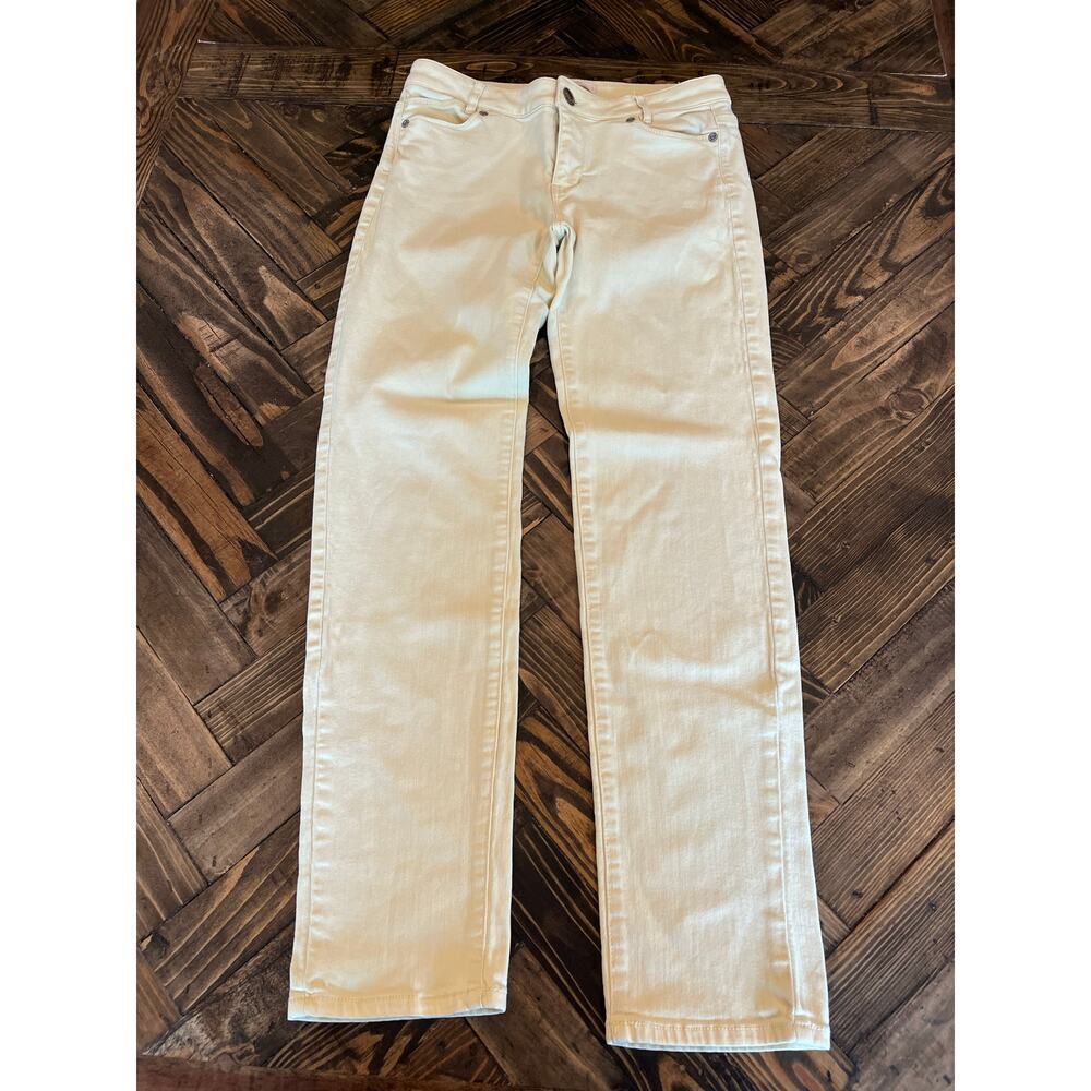 J Jill Slim Boyfriend Straight Leg Jeans Women 2 Colorful Spring Summer Loose